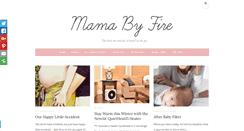 Desktop Screenshot of mamabyfire.com